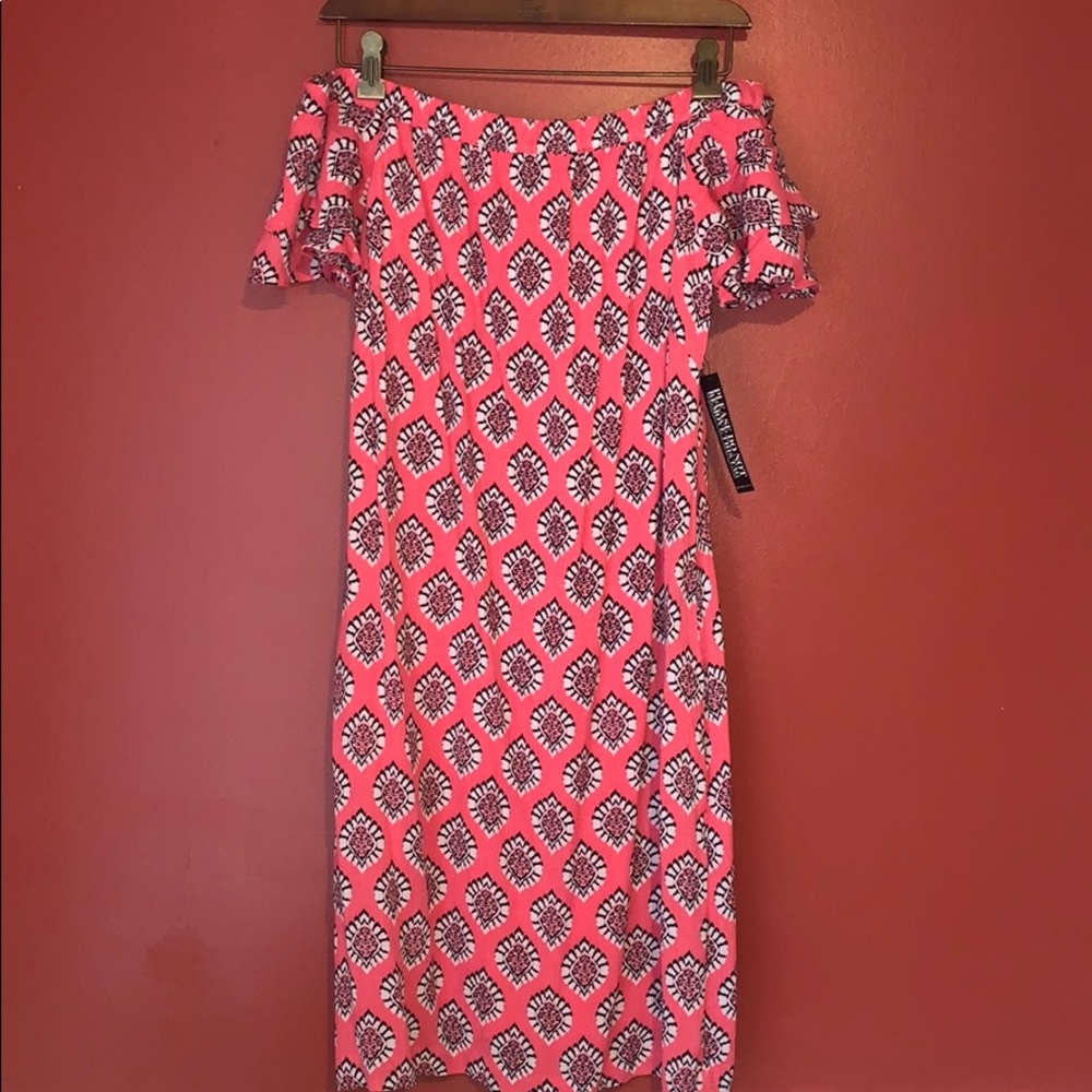 Off the shoulder dress